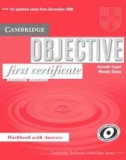Objective First Certificate 2nd Edition. Workbook with answers | Annette Capel, Wendy Sharp, Cambridge University Press