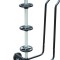 Stand de aluminiu Carpoint cu roti pentru depozitare rotii : anvelope cu jante (pentru jante de pana la 18 inches si latime max. 265 mm) AutoDrive Pro