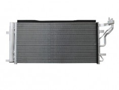 Condensator climatizare Hyundai I30 (PD), 11.2016-, motor 1.0 T-GDI, 88 kw; 1.4 T-GDI, 103 kw benzina, , full aluminiu brazat, 605(570)x290x16 mm, cu foto