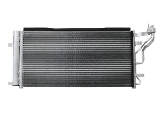 Condensator climatizare Hyundai I30 (PD), 11.2016-, motor 1.0 T-GDI, 88 kw; 1.4 T-GDI, 103 kw benzina, , full aluminiu brazat, 605(570)x290x16 mm, cu