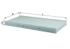 MAHLE LA 252 Filtru, aer habitaclu