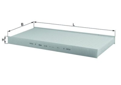 MAHLE LA 252 Filtru, aer habitaclu foto