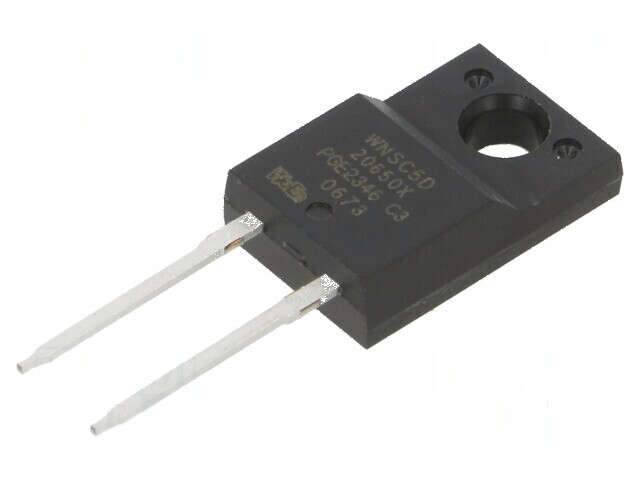 Diodă Schottky SiC THT 650V 20A TO220FP-2