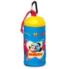 Husa suport sticla apa biciclete copii, montaj ghidon, model Mickey Mouse Cod:9214SP
