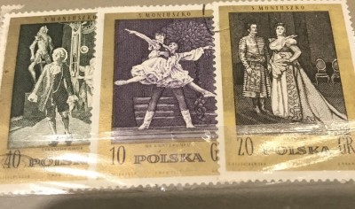 (STR2) Timbre serii Straine Polonia foto