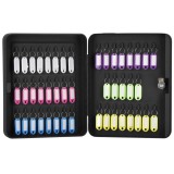 Cutie metalica din otel pentru 48 chei, echipata, 30x24x7.5cm, neagra Household NewTrend