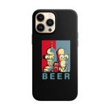 Husa compatibila cu Apple iphone 13 Pro model Beer Brothers,Silicon, Tpu, Viceversa