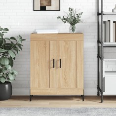 vidaXL Servantă, stejar sonoma, 69,5x34x90 cm, lemn compozit 830207