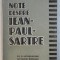 NOTE DESPRE JEAN - PAUL SARTRE , cu o introducere de MARCEL BRESLASU , 1947