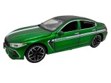 Macheta BMW M8 800 Verde Metalizat &ndash; Scara 1:24 cu Usi si Capota Deschise lumini si sunete