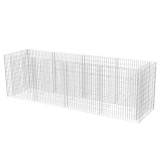 Cumpara ieftin Strat inaltat gabion, 360 x 90 x 100 cm, otel