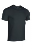 Tricou Sport Barbati Joma Sydney Negru - Poliester Reciclat, Respirabilitate Ridicata, Maneca Scurta
