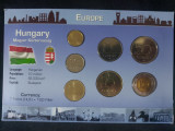 Seria completata monede - Hungary 1996-2006 , 7 monede