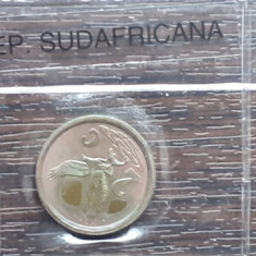 SET 3 MONEDE AFRICA DE SUD - 1 CENT, 2 CENTS SI 5 CENTS 1996, STARE AUNC/UNC