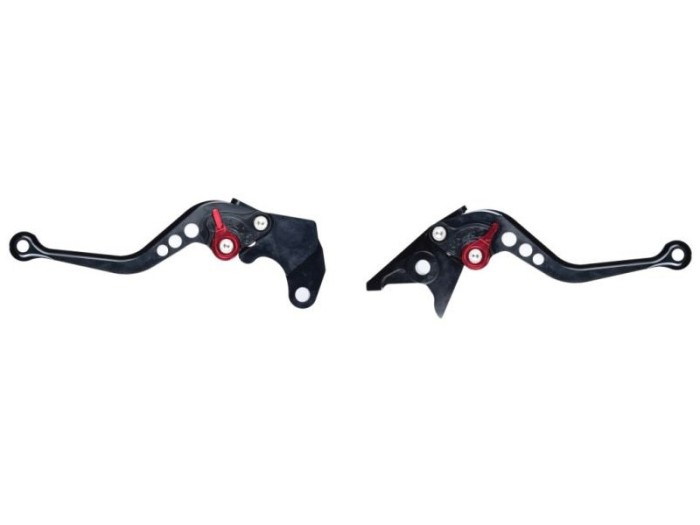 Set 2 manete frana si ambreiaj reglabile Suzuki Dl650/GSXR600/750/1000/GSR600, c... Cod Produs: MX_NEW CNC0081