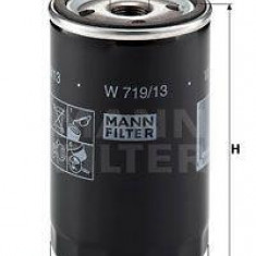 MANN-FILTER W 719/13 (10) Filtru ulei Filtru insurubabil, cu doua ventile blocare retur
