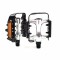 Pedale biciclete 858 aluminiu 100x86, filet 9/16&quot;(14mm) Cod:P065