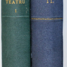 I.L. CARAGIALE, TEATRU, 2 VOLUME, EDITIE CRITICA, VIATA SCRIITORULUI POVESTITA DUPA DOCUMENTE INEDITE de OCTAV MINAR, 1924