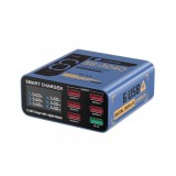 Incarcator Statie Sunshine SS-304Q, 30W, 3.5A, 6 x USB-A, Albastru, Universal