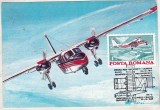 bnk fil Maxima Avion BN-2 - Primul raid Bucuresti-Craiova - zbor omagial Bucuresti Craiova 1986