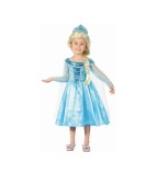 Costum carnaval Printesa Albastra 92/104 cm (3-4 ani) pentru Copii