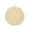 Lumanare decorativa Sfera cu design Trandafir 3D, 8x8 cm, ATU-085428
