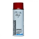 Vopsea Spray Brilliante Rosu Carmin RAL 3002, 400ml. Vopsea acrilica auto, lemn, metal. Culoare Gri Cosmos