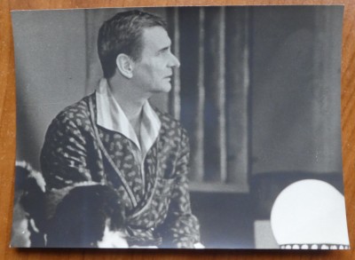 Radu Beligan si Valeria Gagealov in piesa Prizonierul din Manhatan, 1973 foto
