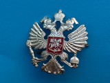 Insigna coifura Militara Rusia-52 mm.