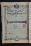 Actiune de petrol din 1919 soc. LA TEGA , titlu , actiuni