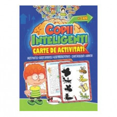 Jocuri pentru copii inteligenți, +3 ani. Carte de activități - Paperback - *** - Aramis