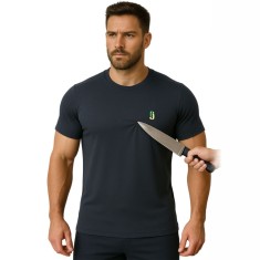 Tricou Protectie Anti-Injunghiere, marime S, Negru