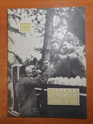 revista gospodariilor agricole de stat iunie 1958-GAS dalga,regiunea bucuresti foto