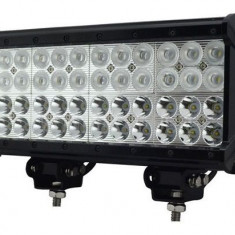 LED Bar Auto cu 2 faze (faza scurta/faza lunga) 144W/12V-24V, 12240 Lumeni, lungime 30,5 cm, Leduri CREE