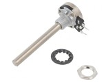 Potentiometru Axial 20k&Omega; THT 6mm Metalic