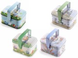 Cumpara ieftin Set 4 cutii decor Paste 11x8.5x9.5 cm