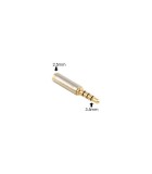 Adaptor Jack 4 pini 3.5 mm tata la 4 pini 2.5 mm mama, Oem