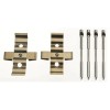 Set accesorii placute frana Alfa Romeo Mito (955 ); Fiat 500 / 595 / 695, 500c / 595c / 695c, Grande Punto, Punto, punte Fata, restrictii producator, Trw