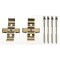 Set accesorii placute frana Alfa Romeo Mito (955 ); Fiat 500 / 595 / 695, 500c / 595c / 695c, Grande Punto, Punto, punte Fata, restrictii producator