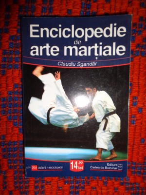 Enciclopedie de arte martiale - Claudiu Sgandar ( sport ) foto