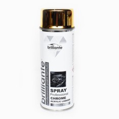 Vopsea spray crom auriu Brilliante, 400ml