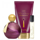 Cumpara ieftin Set Far Away Splendoria Ea (parfum 50,lotiune,mini apa), Avon