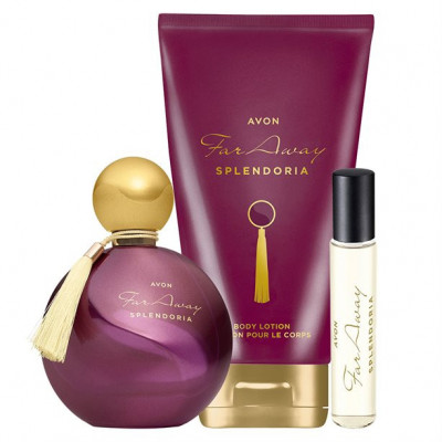 Set Far Away Splendoria Ea (parfum 50,lotiune,mini apa) foto