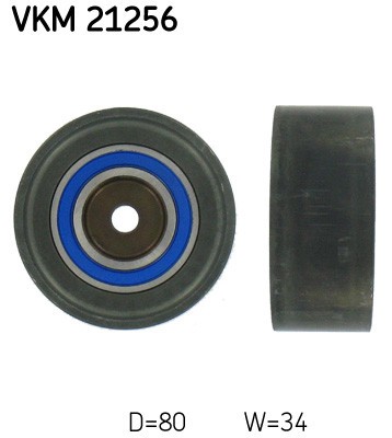 SKF VKM 21256 Rola ghidare/conducere, curea distributie