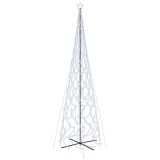 Cumpara ieftin Brad de Craciun conic, 3000 LED-uri, alb rece, 230x800 cm