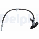 Furtun frana fata DELPHI, Honda Jazz II, 06.2001-12.2008, partea dreapta, Fata; Axa fata dreapta; puntea fata; Tip frina : diSC / tambur; Sistem de f