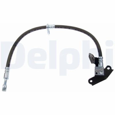 Furtun frana fata DELPHI, Honda Jazz II, 06.2001-12.2008, partea dreapta, Fata; Axa fata dreapta; puntea fata; Tip frina : diSC / tambur; Sistem de f foto