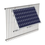 Sistem de montaj pentru panouri solare fotovoltaice cu prindere pe balcon
