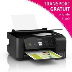 Multifunctionala inkjet Epson EcoTank L3160, CISS integrat, Wi-Fi, format A4, LCD foto