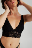 Bustiera, 556BRL1405 - XL, Bralet, 88% poliamida/12% elastan, Negru